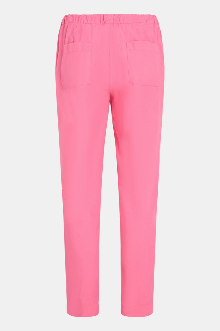 Pantalon droit en popeline