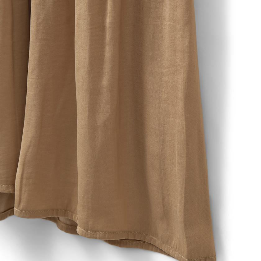 Robe longue fluide avec jupe étagée