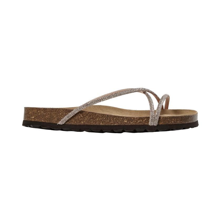 Sandales minimalistes avec brides scintillantes Erin