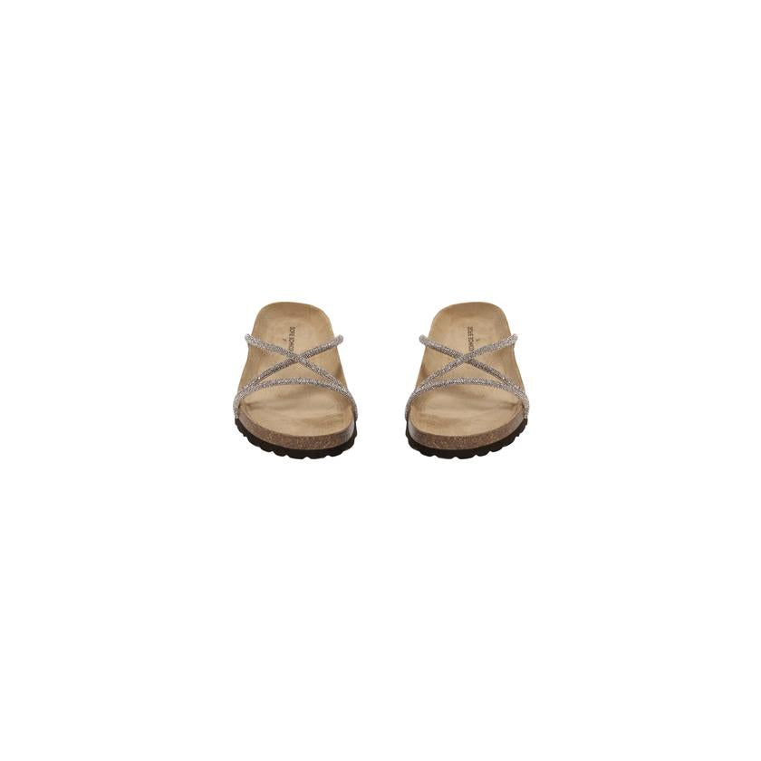 Sandales minimalistes avec brides scintillantes Erin