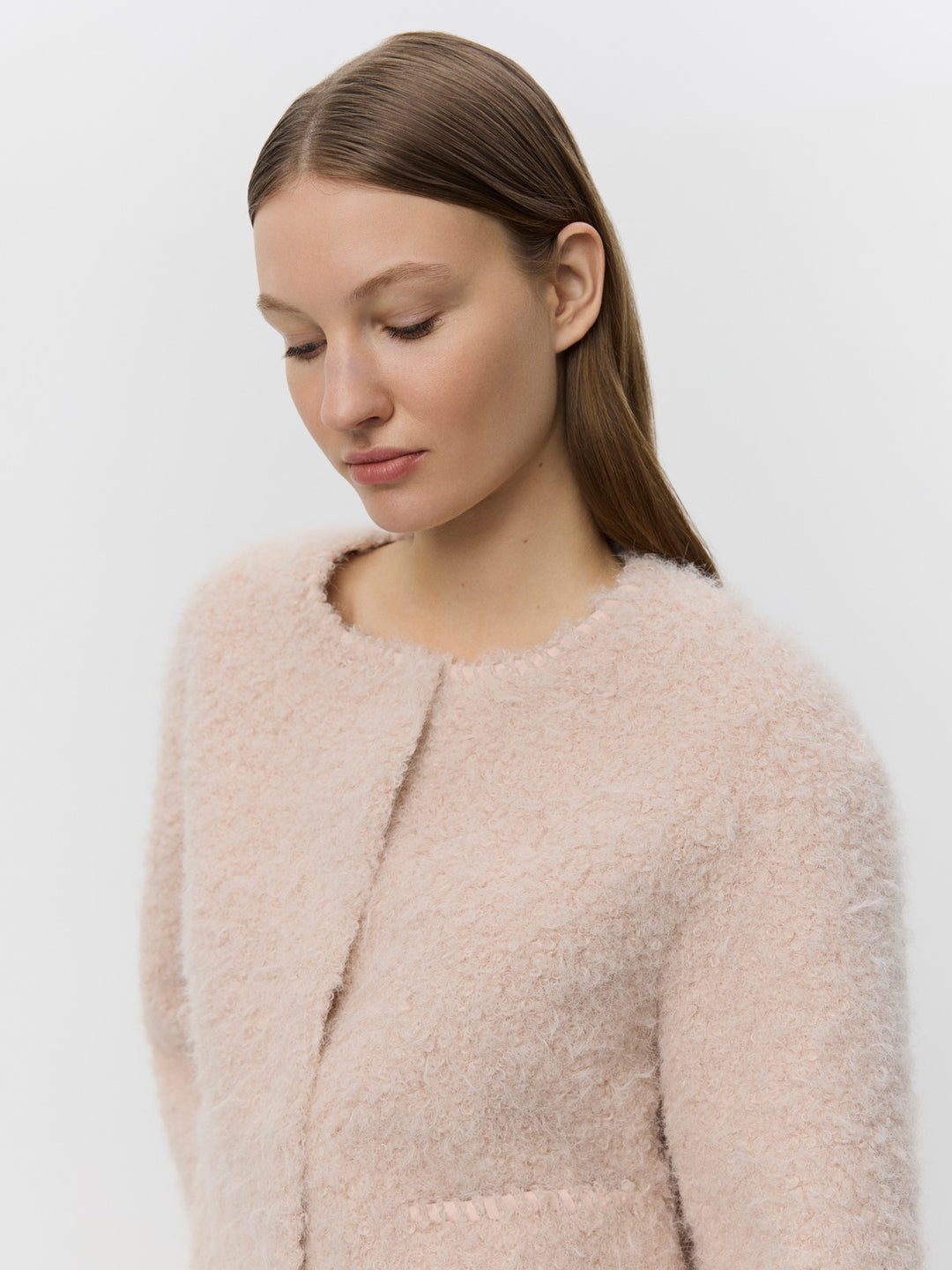 Veste courte en fausse fourrure Juno
