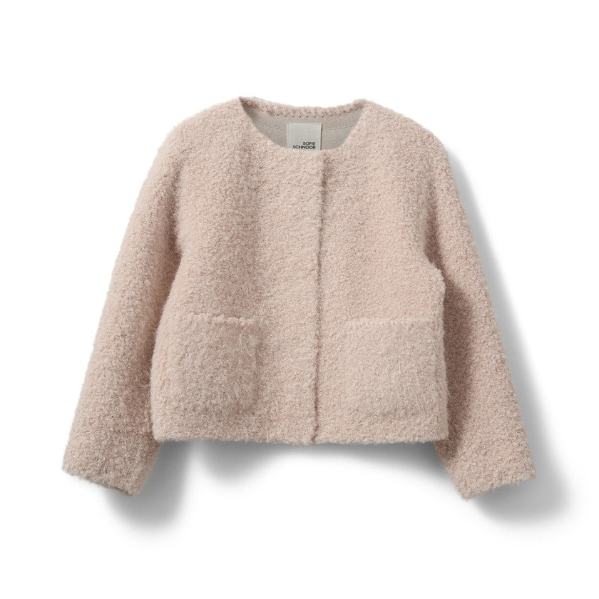 Veste courte en fausse fourrure Juno