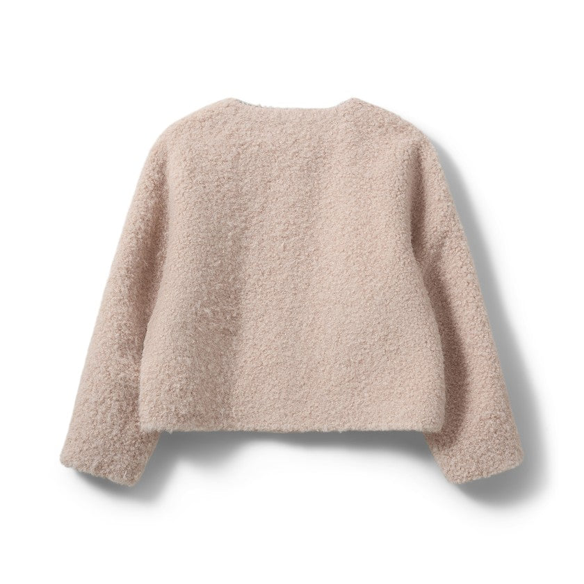 Veste courte en fausse fourrure Juno