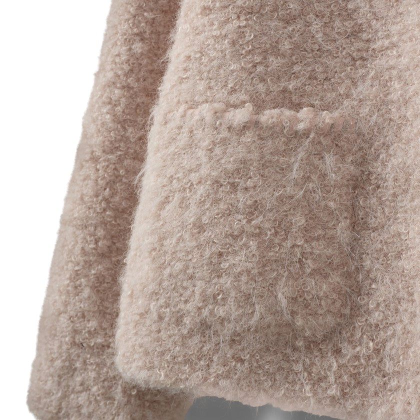 Veste courte en fausse fourrure Juno