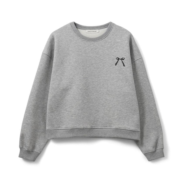 Sweat-shirt avec motif boucle et inscription Eli