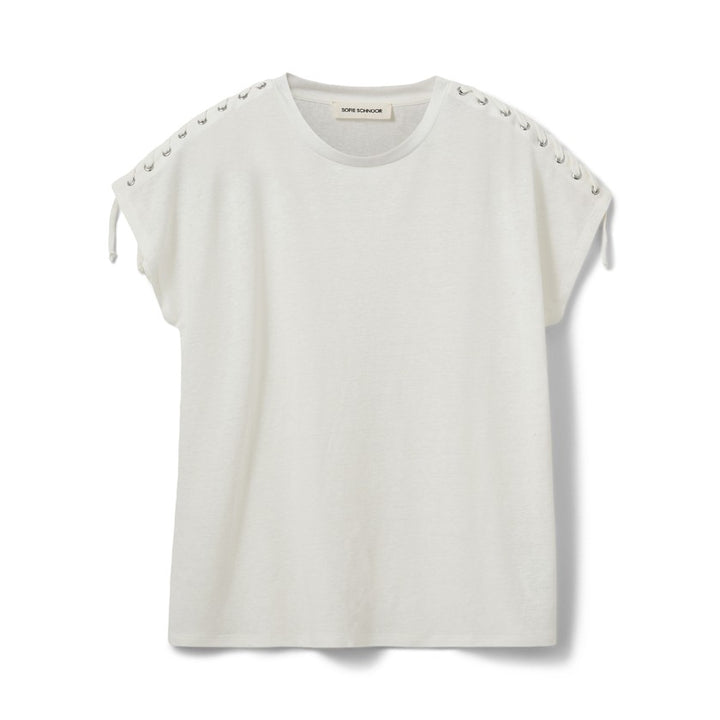 T-shirt Aleid à laçage sur les épaules