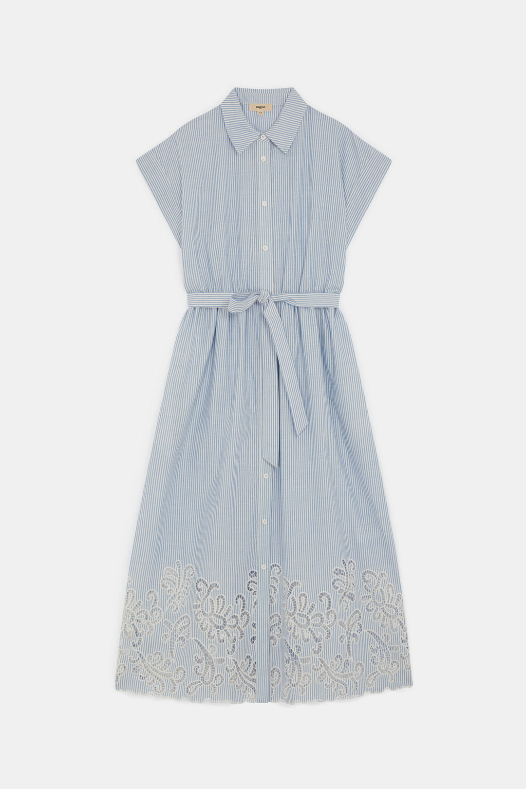 Robe chemise Clark midi et rayée