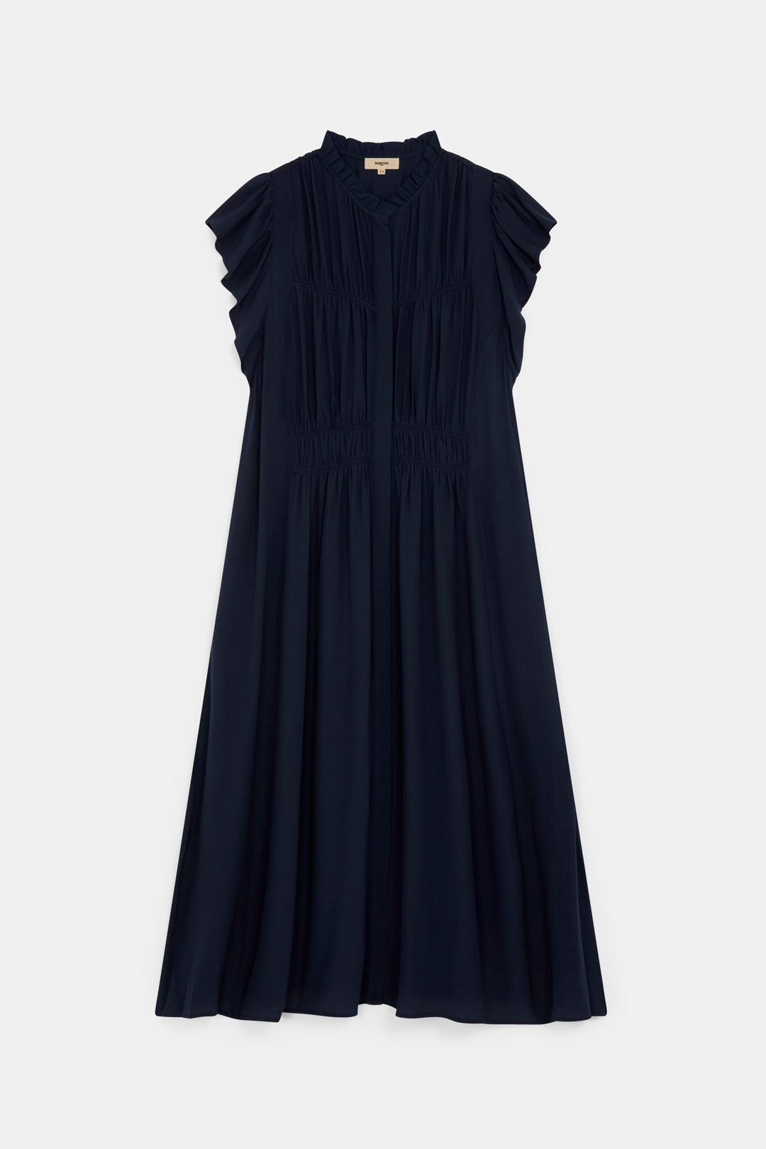 Robe Coco fluide à manches volantées
