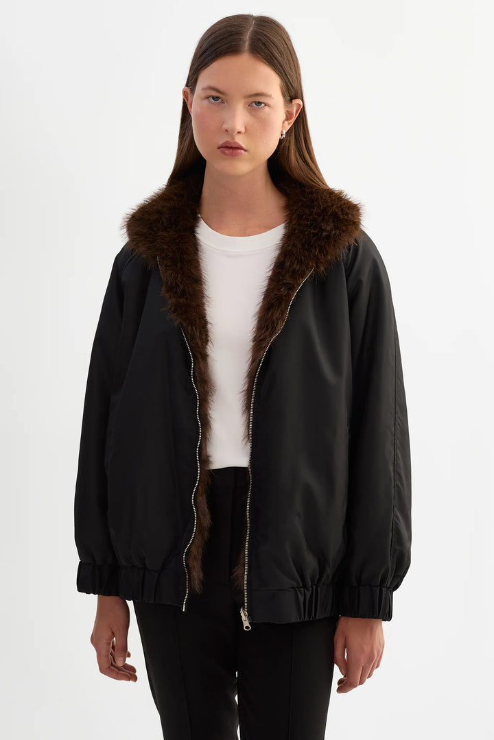 Blouson aviateur réversible Sevyn
