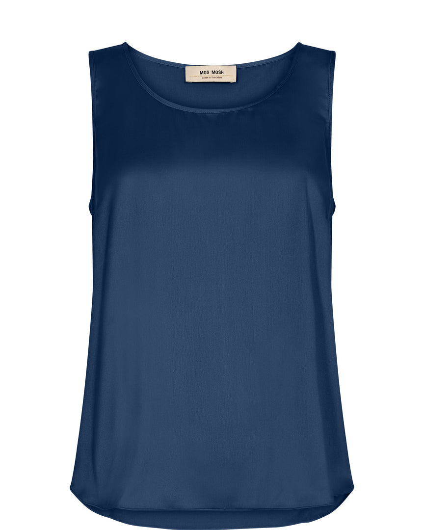 Camisole en soie avec col V Astrid