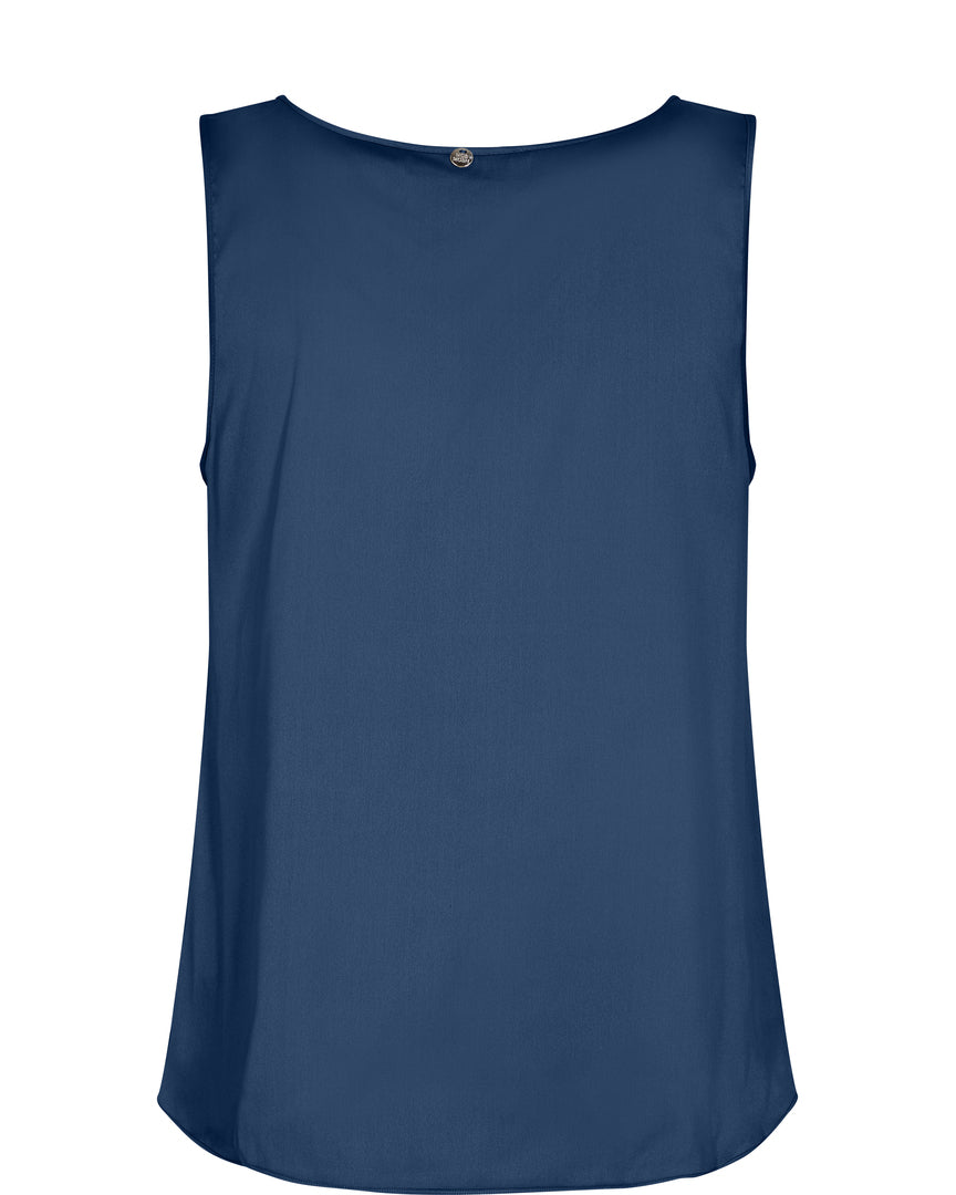 Camisole en soie avec col V Astrid