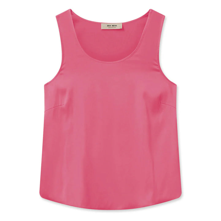 Camisole en soie avec col rond Astrid