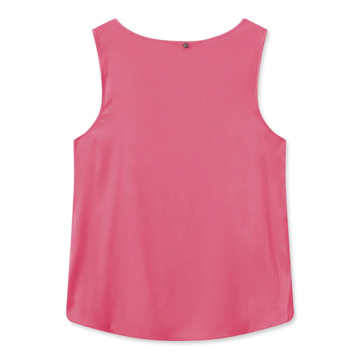 Camisole en soie avec col rond Astrid
