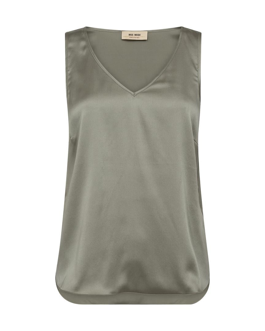 Camisole en soie avec col V Astrid