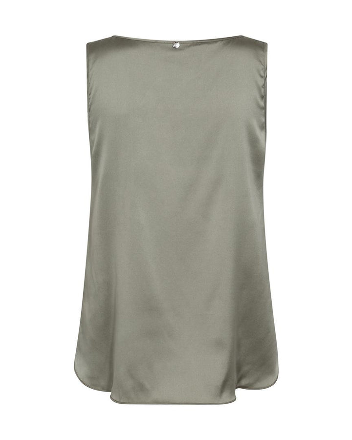 Camisole en soie avec col V Astrid