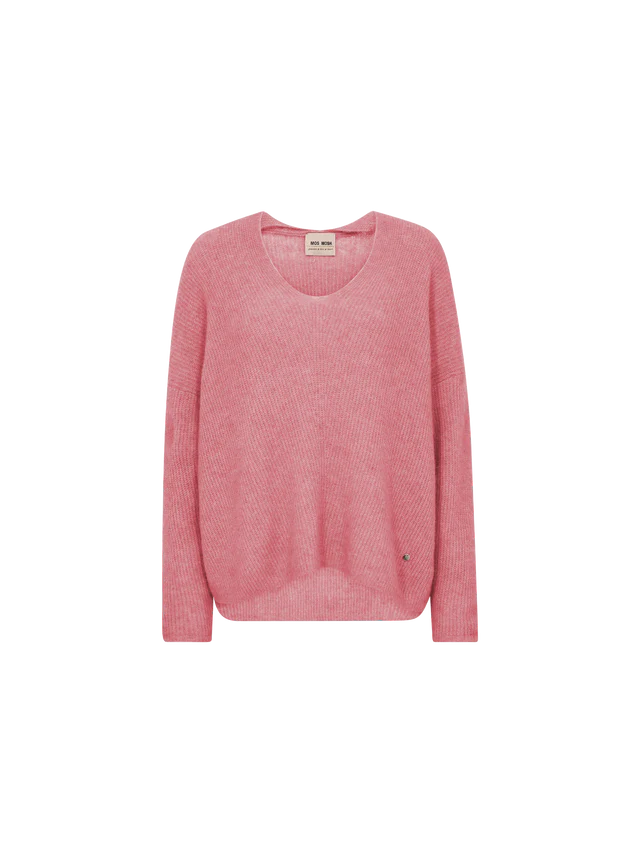 Pull en laine avec col V Thora