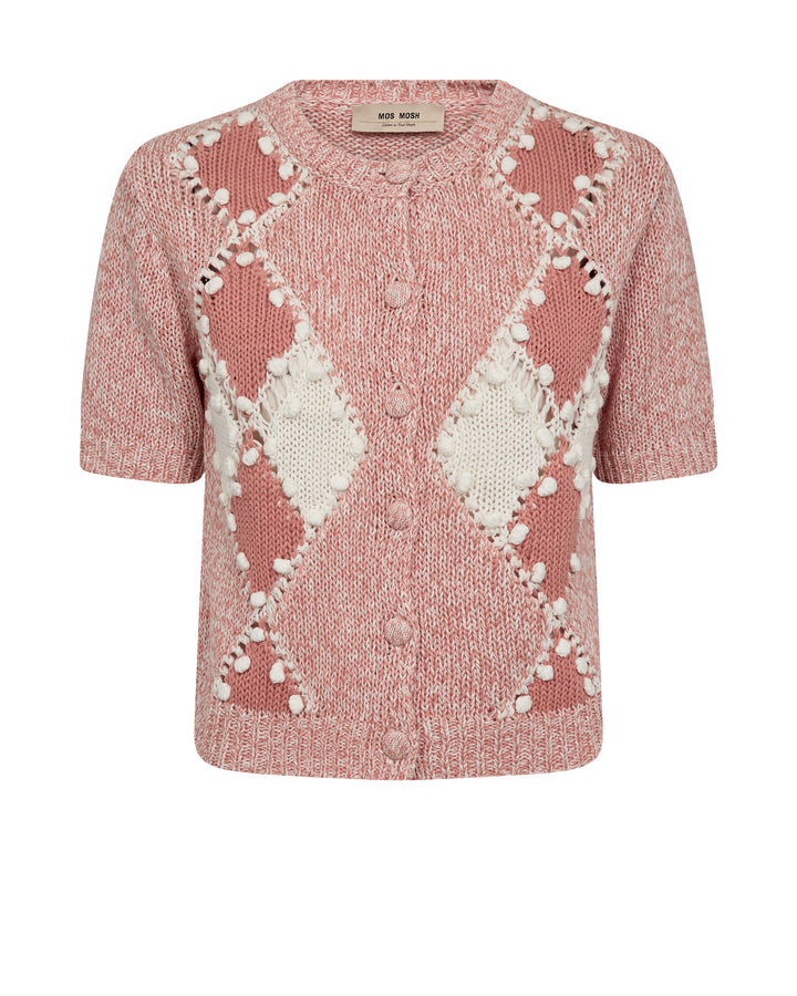 Cardigan Elio à motif argyle