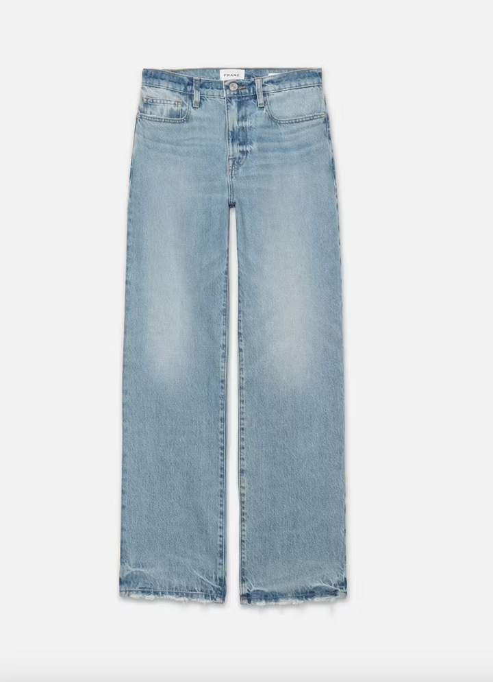 Jeans jambe droite taille haute - Jane crop