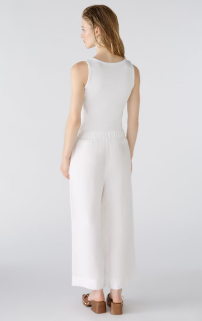 Pantalon en lin 7/8