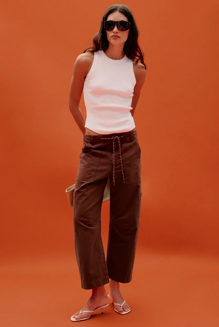 Pantalon utilitaire à jambe large Sabrina