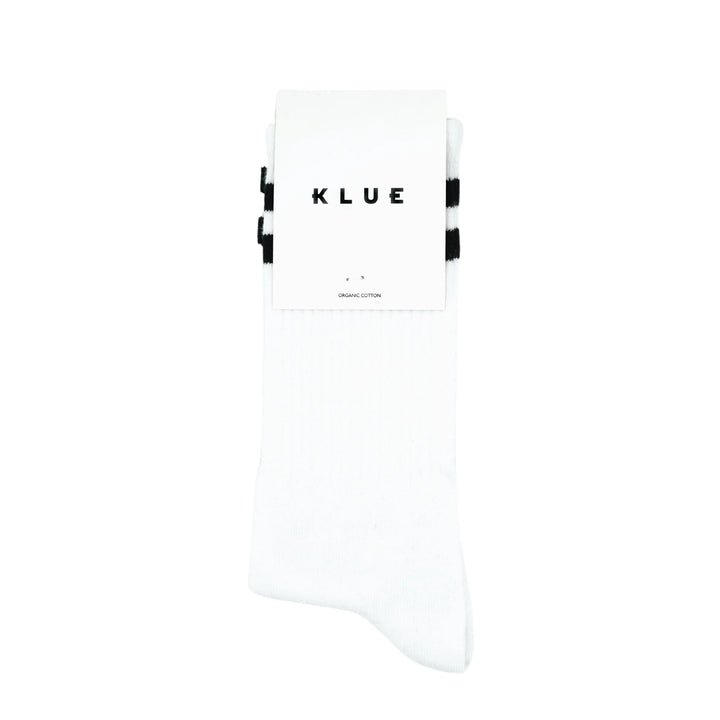 Chaussettes à rayures rétro