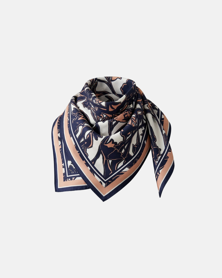 Foulard carré floral - Flo