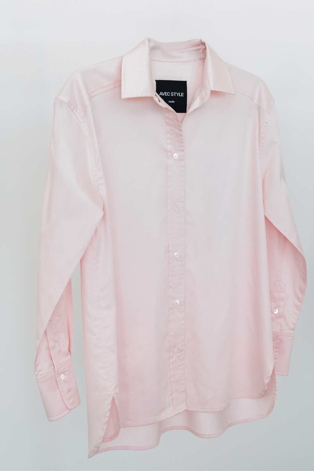 Chemisier Jade coupe ample - Rose - Avec Style Studio