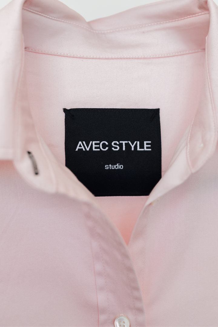 Chemisier Jade coupe ample - Rose - Avec Style Studio