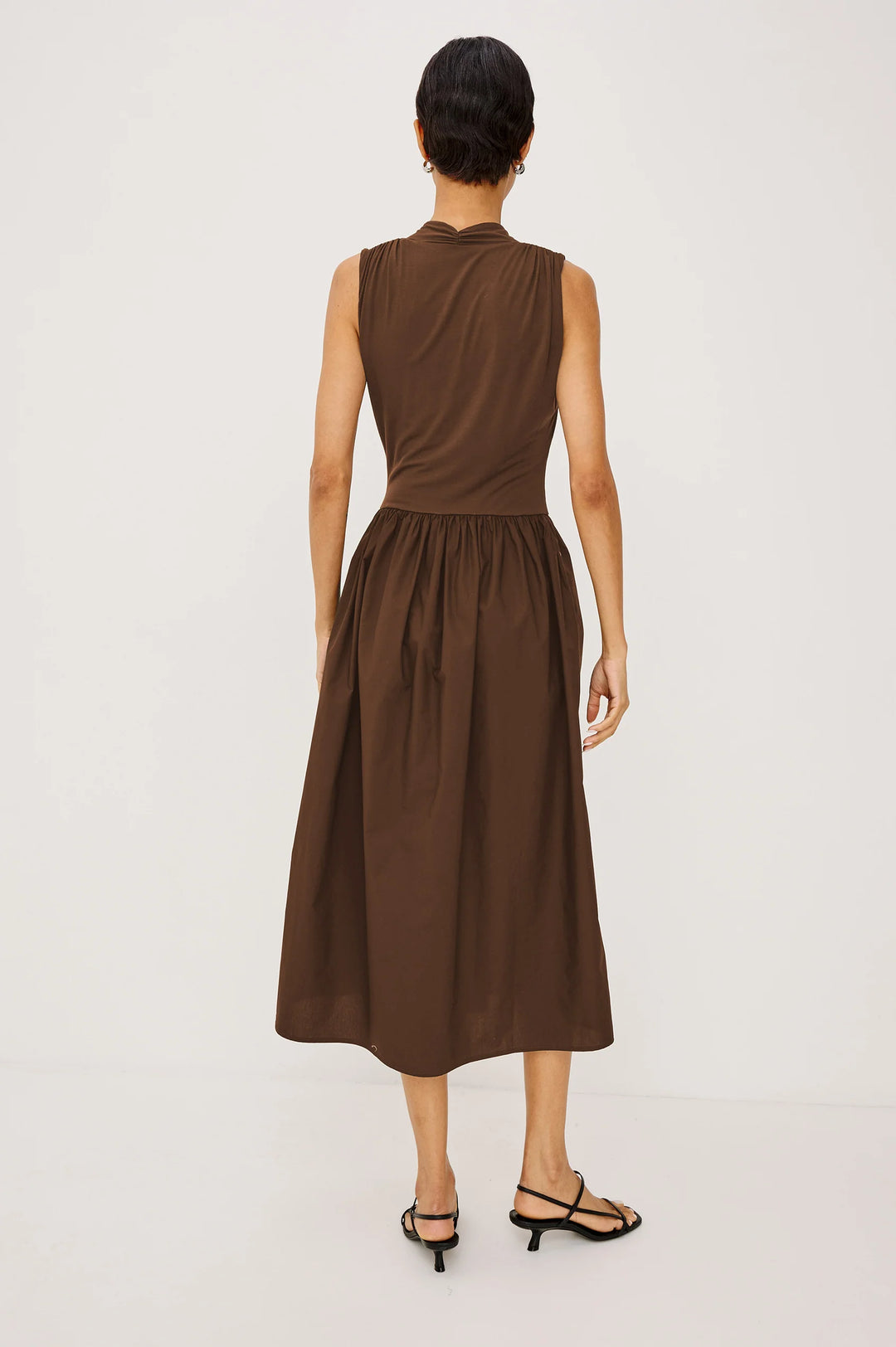 Robe midi à jupe ample Winnie