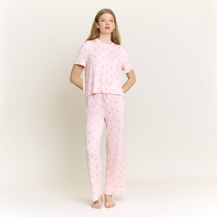 Ensemble pyjama à t-shirt et pantalon