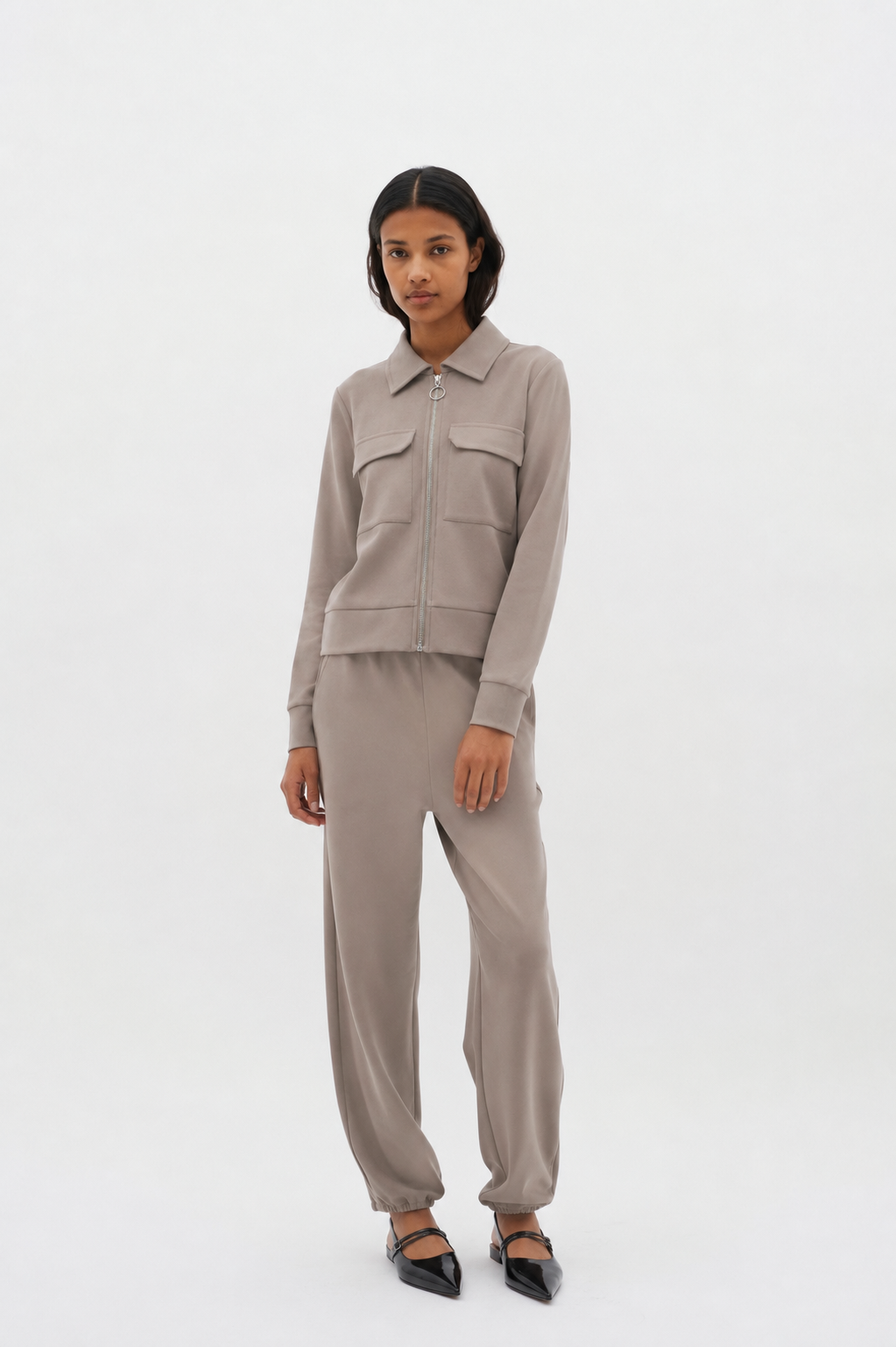 Veste modal Beca avec zip