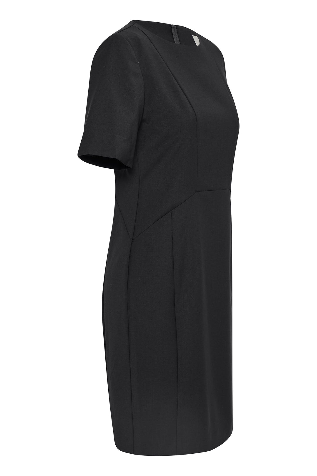 Robe midi classique à manches courtes