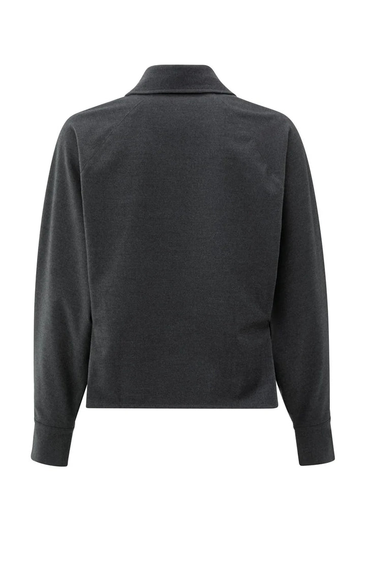 Blouse boutonnée à manches dolman