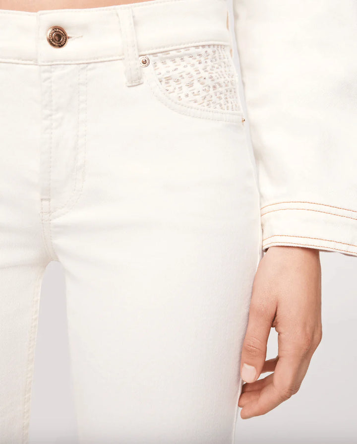 Jeans évasé extensible Francesca