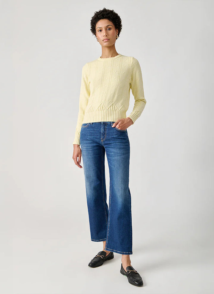 Jeans droit longueur cheville Paris
