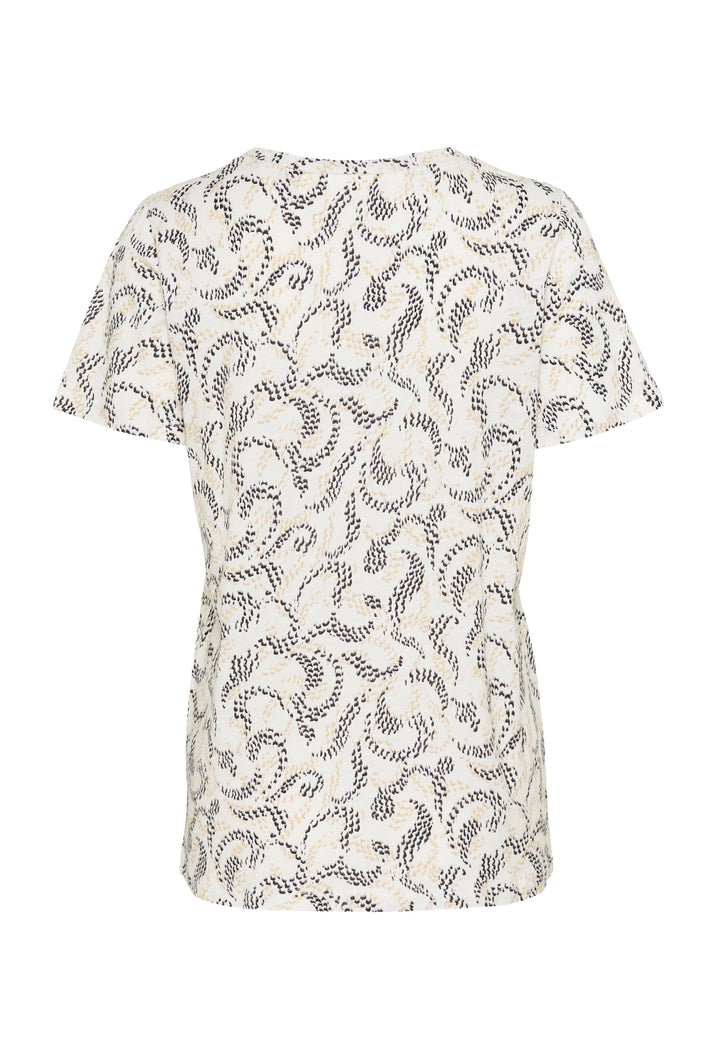 T-shirt avec imprimé arabesque Alma