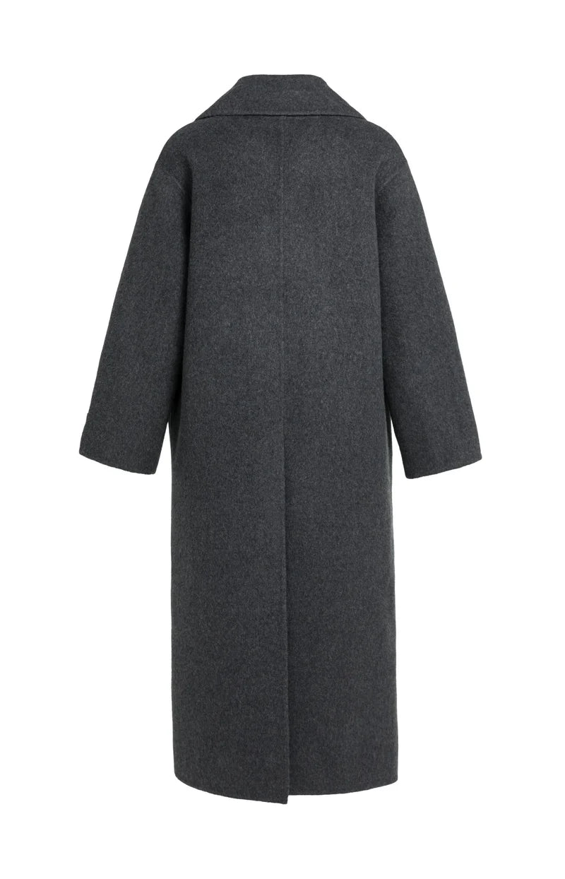 Manteau très long à coupe ample