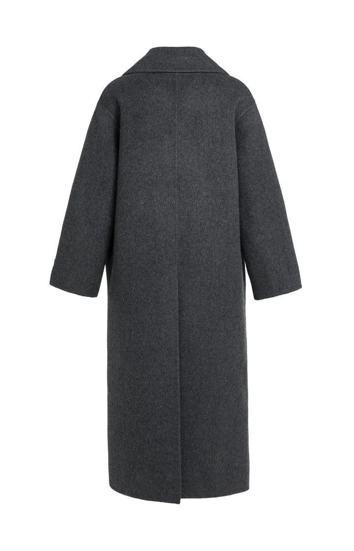 Manteau très long à coupe ample