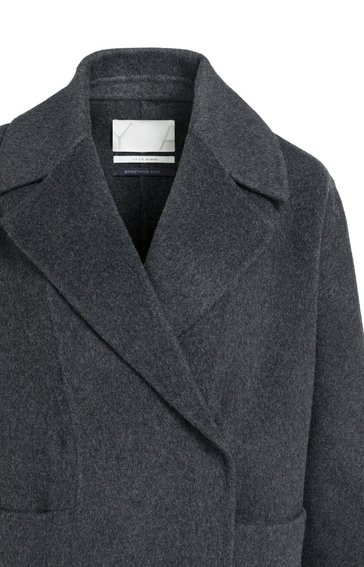 Manteau très long à coupe ample