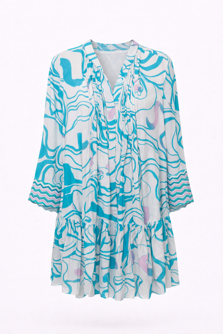 Robe fluide à imprimé Fiore