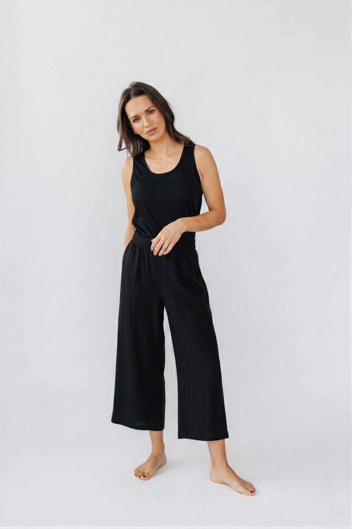 Pantalon de tencel 7/8 - Olie