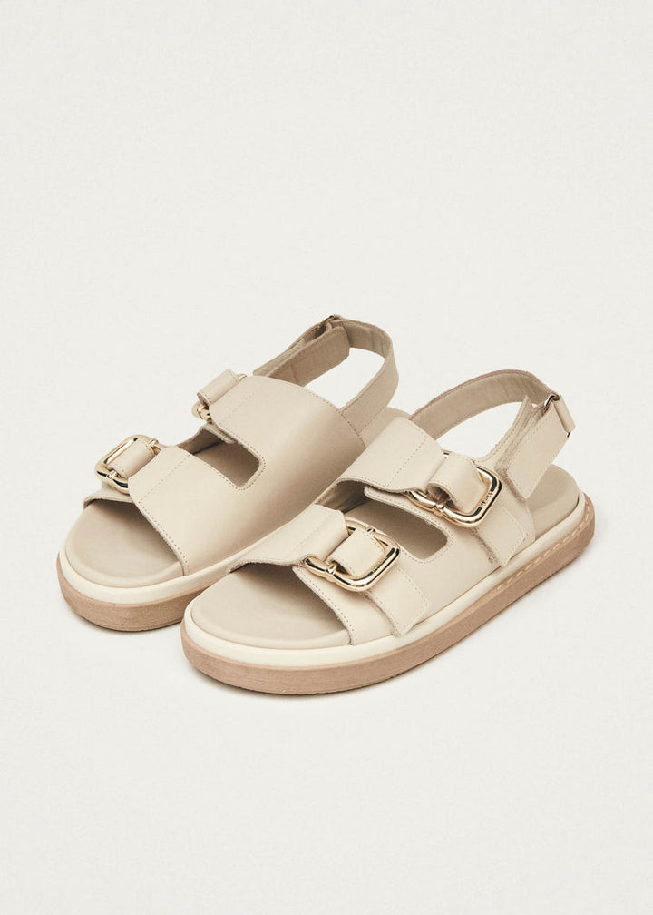 Sandales en cuir avec brides à boucle Harper