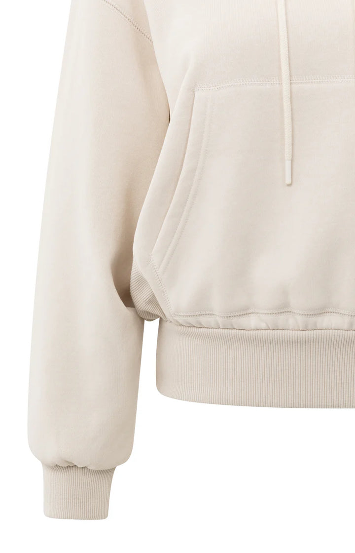 Hoodie oversize en mélange de coton