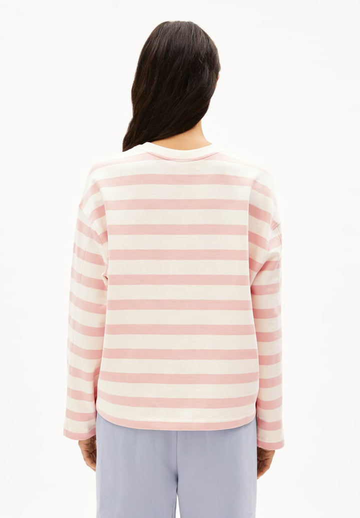 Pull côtelé rayé avec logo brodé Frankaa Bold