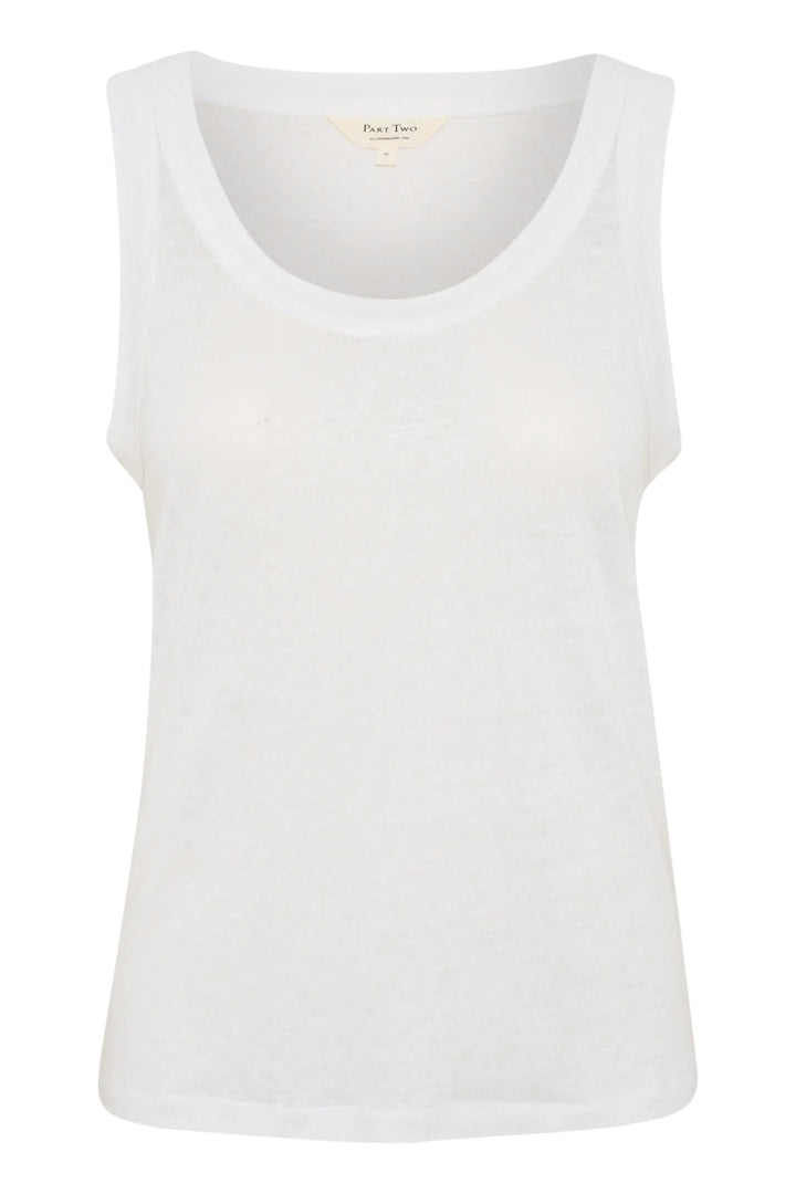 Camisole en lin Garasey