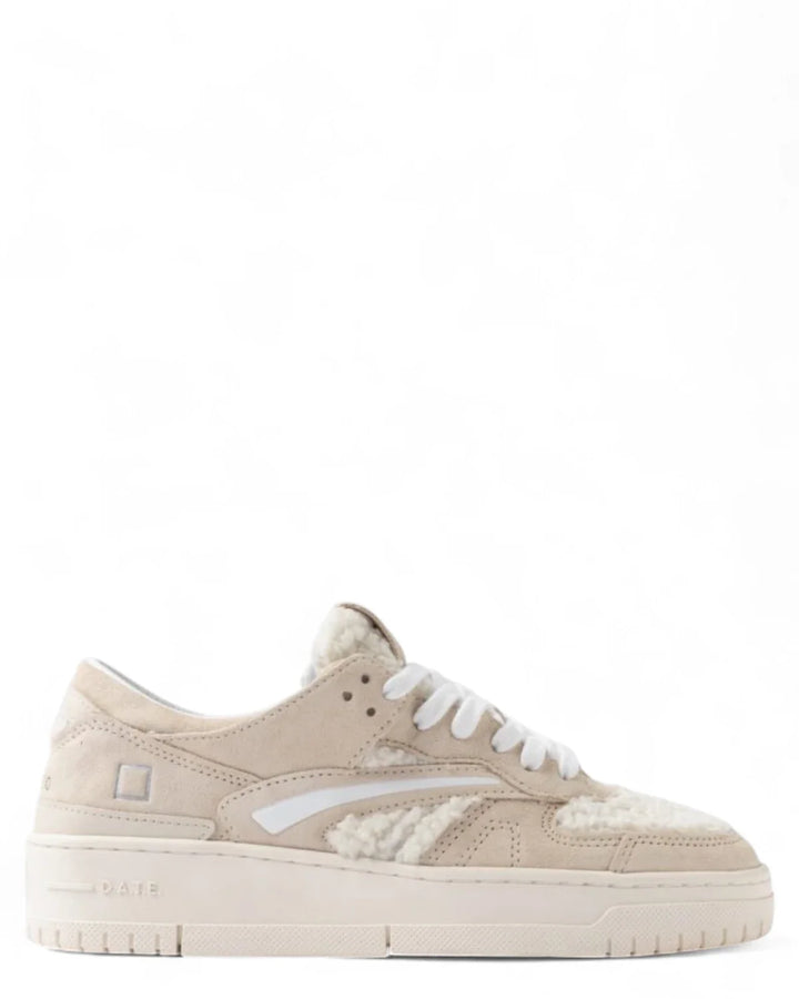 Sneakers avec détails en sherpa Torneo Teddy