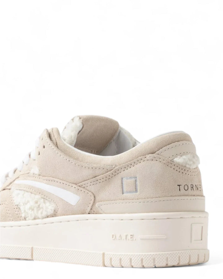 Sneakers avec détails en sherpa Torneo Teddy