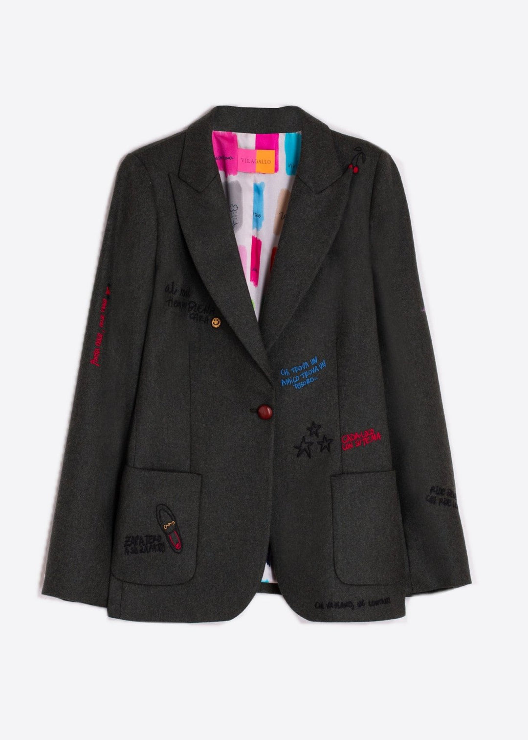 Veston blazer vert chasseur  Hillary