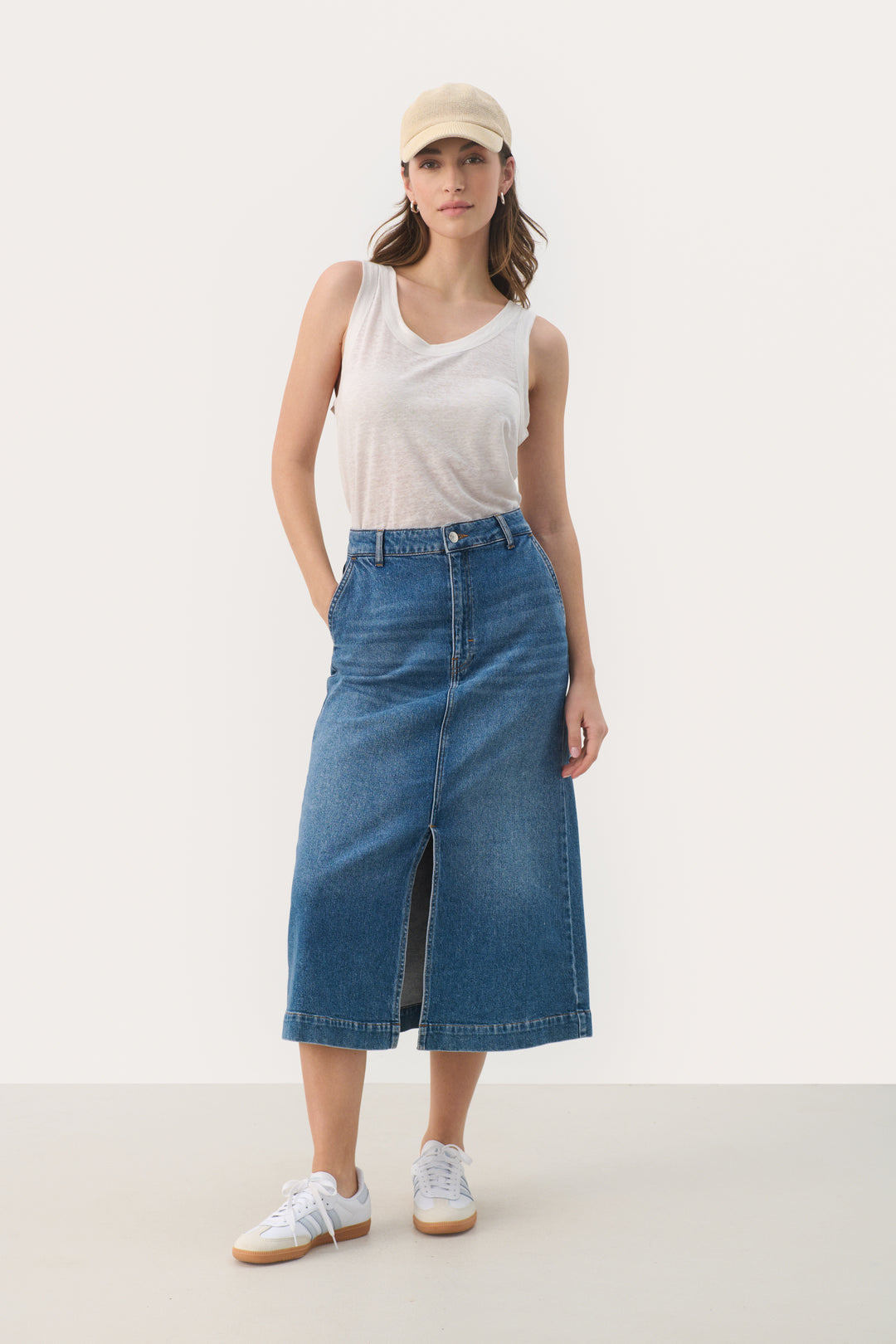 Camisole en lin Garasey