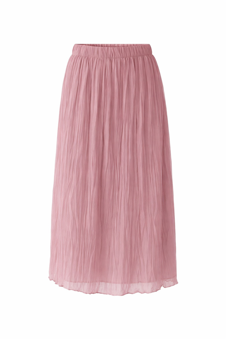 Jupe en chiffon froissé